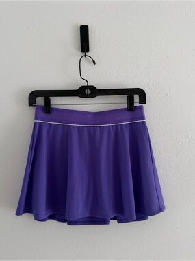 Nike dri fit Purple Skort with Contrast Trim